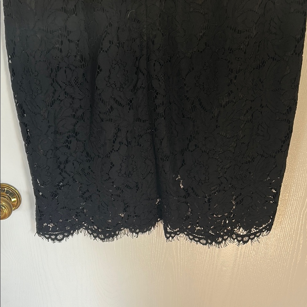 Elegant Black Lace Dress - Picture 6 of 6